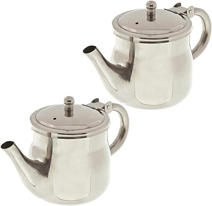 Update International GNS-10 10oz Gooseneck Teapots (Pack of 2)