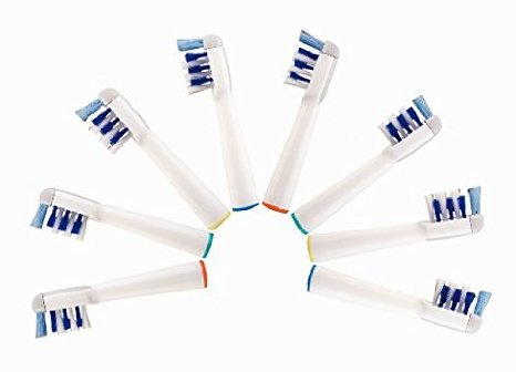 Generic Oral-B Deep Sweep Replacement Electric Toothbrush Head - For an Innovative Cleaning- 8 Pack- By PAZ Generix