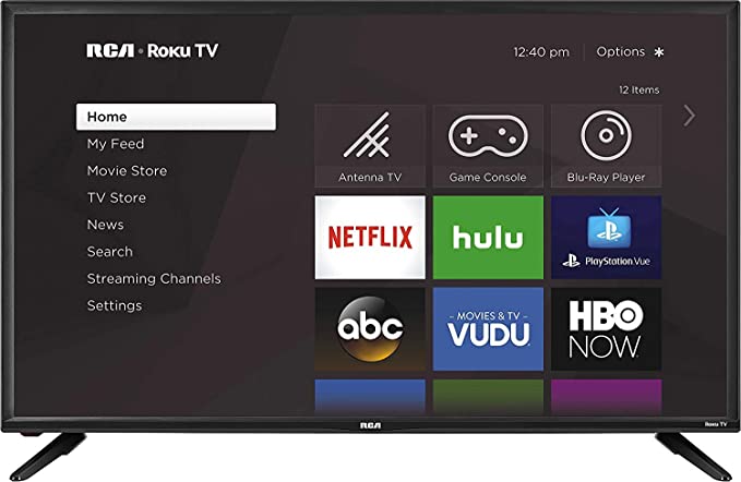 RCA 40" Class FHD (1080p) Roku Smart LED TV (RTR4060-W)