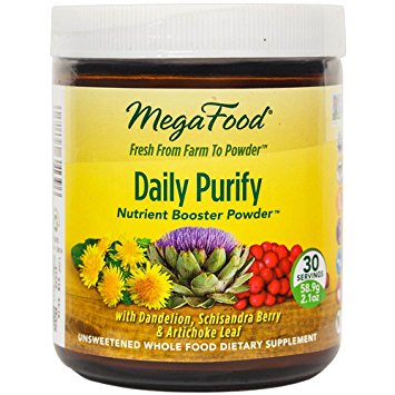 MegaFood - Daily Purify Booster Powder, Promotes Liver Health & Function, 30 Servings (2.1 oz) (FFP)