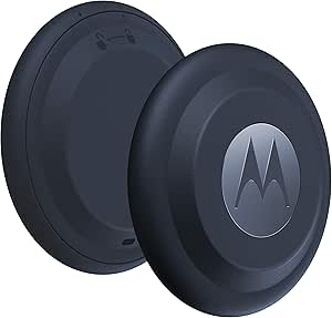 Motorola moto Tag – Smart Tracker, 1er Pack (Android 9  kompatibel, Bluetooth 5.4, IP67 Wasserschutz, USB-C, Ultrabreitband, Finder für Schlüssel, Gepäck uvm), Starlight Blue