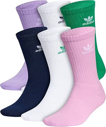 adidas Originals Trefoil (6-Pair) Crew Sock