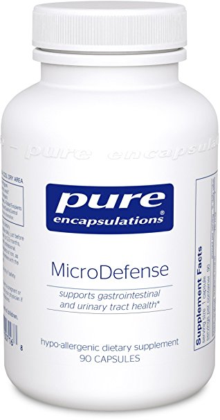 Pure Encapsulations - MicroDefense - Hypoallergenic Supplement Supports Immune, Respiratory, Genitourinary and GI Tract Health* - 90 Capsules