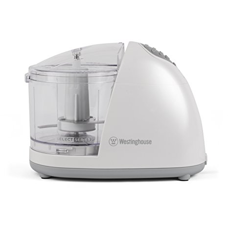 Westinghouse WCH1WA Select Series 1 ½ Cup Electric Food Chopper, White - Amazon Exclusive