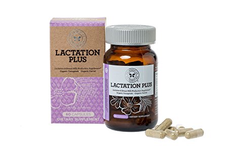 Honest Lactation Plus 60 organic veggie capsules