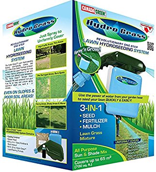 Hydro Grass - Revolutionary ONE-STEP Lawn Hydroseeding System As seen on TV