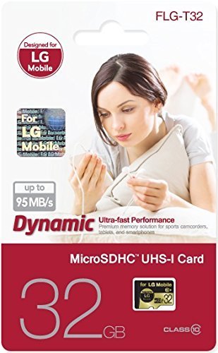 LG Micro SD Memory Card 32GB UHS-1/Class 10 Micro SDHC MLC up to 90MB/s Memory Card