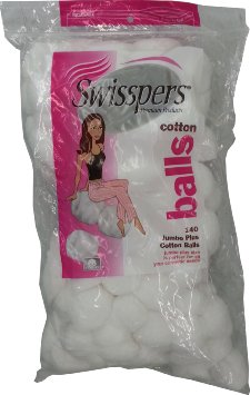 Swisspers Cotton Balls - 140 ct