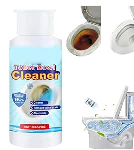 Splash Toilet Cleaner, 2024 Splash Foam Toilet Cleaner, Toilet Active Oxygen Agent, Splash Foaming Toilet Cleaner for Squatting Pans, Urinals, Sewage Pipes, Washbasins, Tile Walls. (1PC)