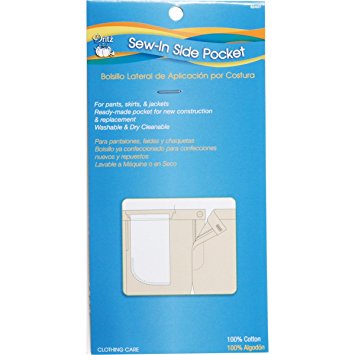 Dritz Sew in Side Pocket Clothing Care, 1 Each