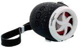 Life n Soul BM101-BR IPX4 Mini Water Resistant Bluetooth Speaker Black
