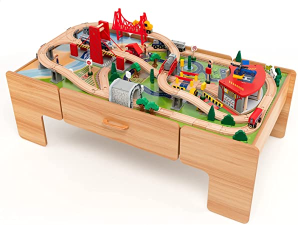 Train table set for hot sale kids