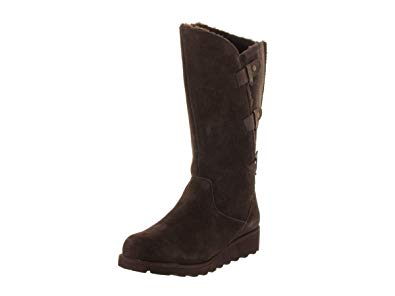 Bearpaw Womens Rubber Closed Toe Knee High Fashion Boots