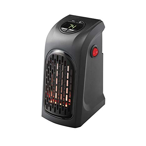 portable Heater Plug-In THE WALL OUTLET SPACE HEATER 350 WATTS EK