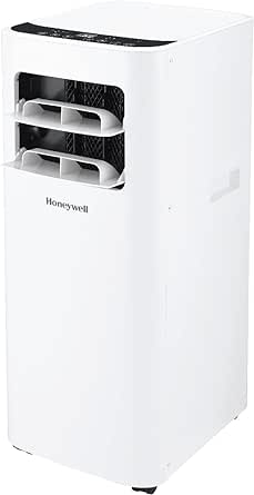 Honeywell 9000 BTU Portable Air Conditioner & 60L Dehumidifier | Energy Efficient 3-in-1 Air Conditioning Unit With 24Hr Timer, Fan, Cooling & Dehumidifying Functions | Covers Up to 22m² (HC09CESAWK)