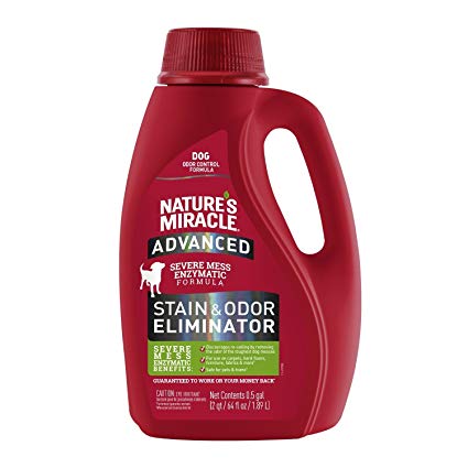 Nature’s Miracle Advanced Stain and Odor Eliminator Dog, for Severe Dog Messes