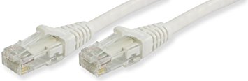 Lynn Electronics OLG20CWHW-030 Optilink CAT6 Made in the USA Snagless Ethernet Cable, 30-Feet, White