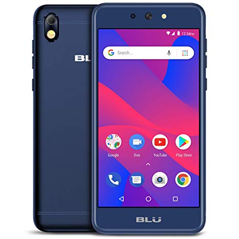 BLU Advance 5.2 HD - GSM Unlocked Smartphone, 16Gb 1Gb Ram -Blue