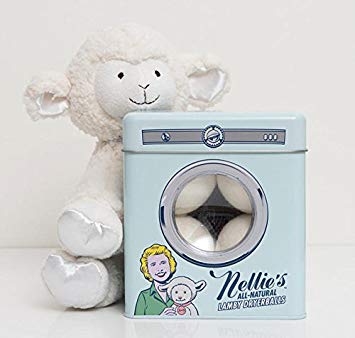 Nellie's All Natural Lamby Dryer Balls - With Plush Lamby!