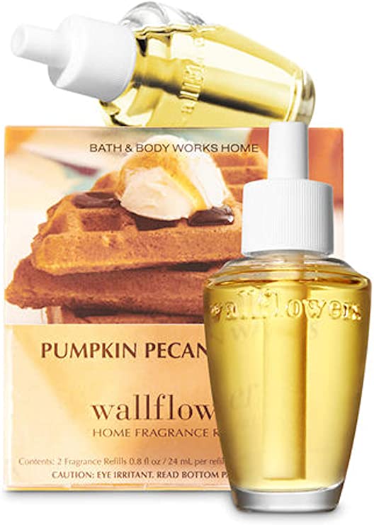 Bath and Body Works Pumpkin Pecan Waffles Wallflowers Box of 2 Refills