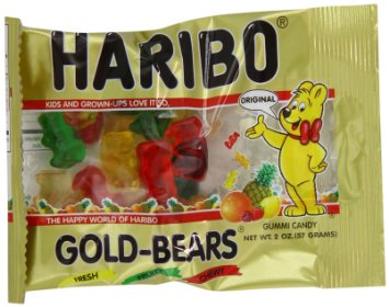 Haribo Gold-Bears 2-Ounce Packages Pack of 24