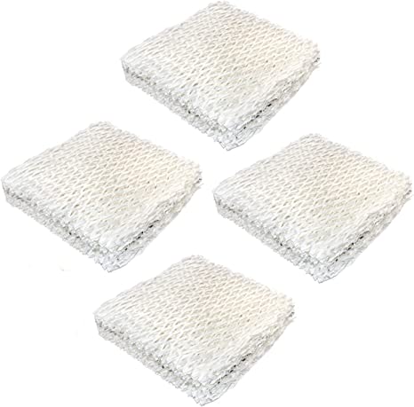 HQRP Humidifier Wick Filter Compatible with Sears Kenmore 14804 / D18-C / D18C / 32-14804/42-14804 Replacement, 4-Pack