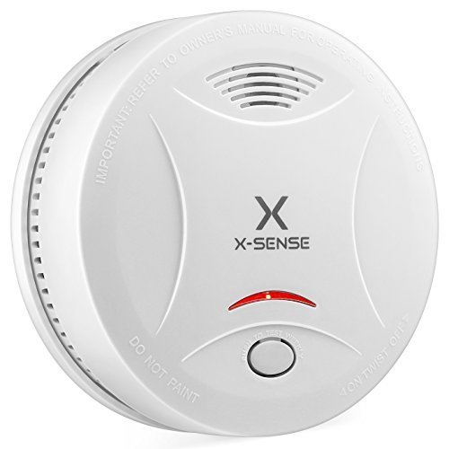 X-Sense SD13 Smoke Alarm 10-Year Battery Fire Detector, EN14604, CE Certified Smoke Detector with Photoelectric Sensor