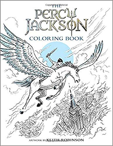 Percy Jackson and the Olympians The Percy Jackson Coloring Book (Percy Jackson & the Olympians)