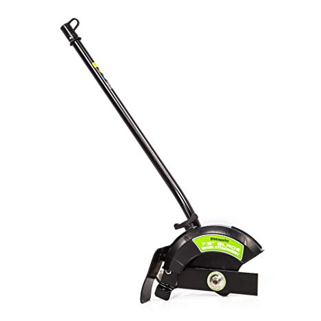 Greenworks EDA75 7.5", Edger Attachment, Black and Green