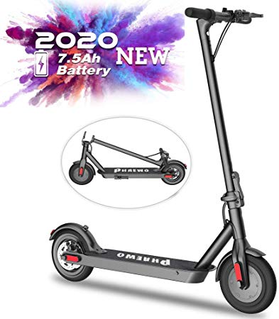 Magicelec Electric Scooter for Adult - Foldable E-Scooter with Solid Tire,25.7 Km Long Range,250W High Speed Motor,Portable Lightweight Electric Kick Scooter for City Commuting(US Version Warranty)
