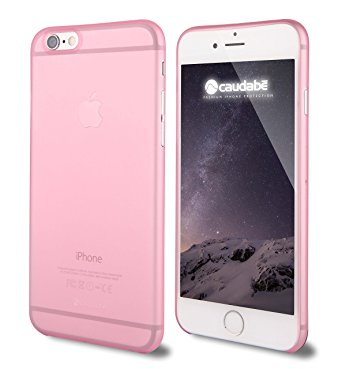Caudabe: The Veil iPhone 6/6S (4.7) Premium Ultra Thin Case (Pink) [Eco-friendly retail packaging]