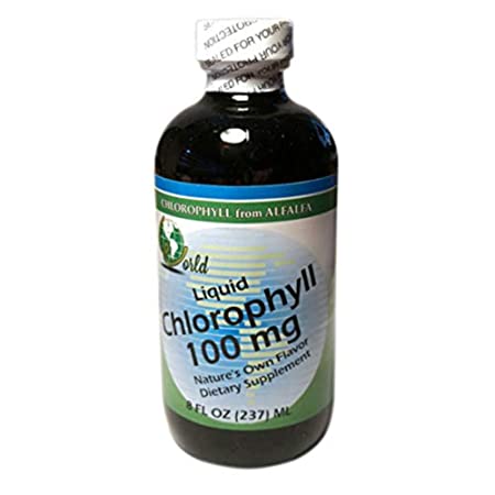 World Organics Chlorophyll Liquid 100 Mg, 8 oz