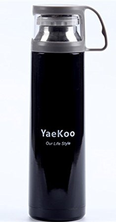 YaeKoo Stainless Steel Travel Mug Tea Water Coffee Bottle Flask Vacuum Thermos Cup - OX-8029