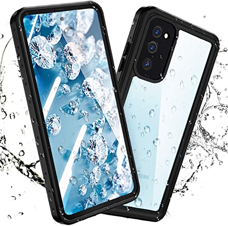 meritcase New Designed for Samsung Galaxy S20 FE Waterproof Case, Built-in Screen Protector Fingerprint Unlock with Film, Shockproof Full Body Cover Waterproof Case for Samsung Galaxy S20 FE 5G 2020