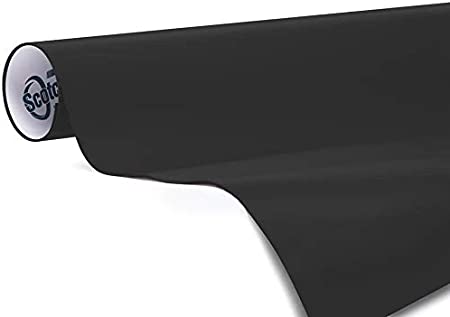 3M 1080 Matte Black Air-Release Vinyl Wrap Roll (1/2ft x 5ft)