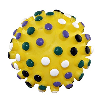 Ethical 5-Inch Vinyl Gumdrop Ball with Colored Tips,Colors vary