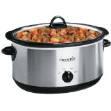 Crock-Pot SCV700SS 7-Quart Oval Manual Slow Cooker Stainless Steel