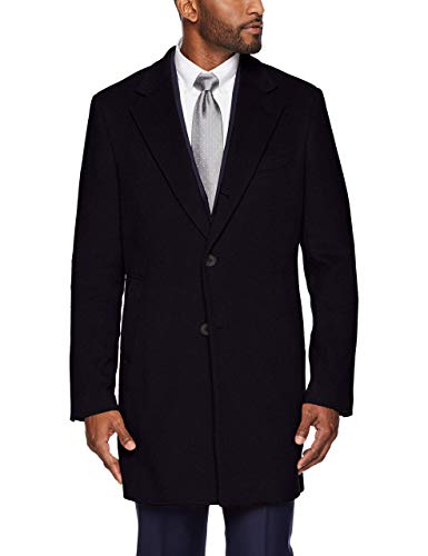 Amazon Brand - BUTTONED DOWN Men's Italian Wool Cashmere Overcoat