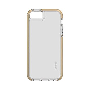 GEAR4 IC5SE00D3 Piccadilly Apple iPhone 5 / 5S / SE Slim Impact Protection with Scratch Resistant Design in Gold
