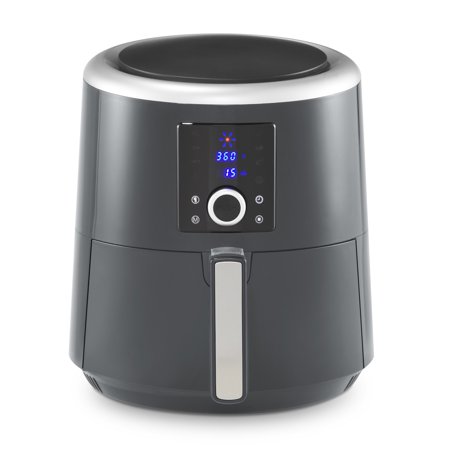 La Gourmet 6-Qt. Digital Air Fryer and Convection Oven, Charcoal