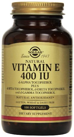 Solgar - Vitamin E 400 IU 100 softgels