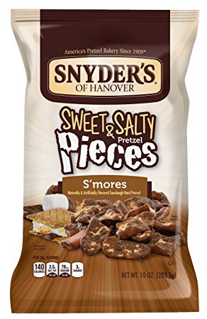 Snyder's of Hanover S'mores Pretzel Pieces, 10 Ounce