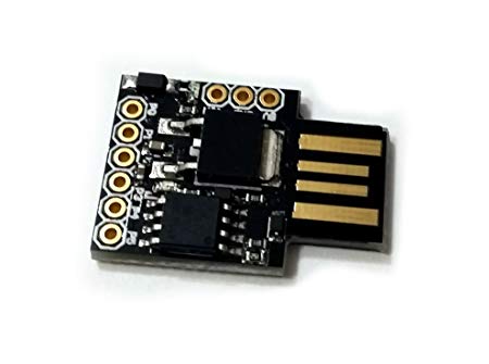 eRCaGuy Programmable Computa Pranksta USB Device/Mouse Jiggler--50 User Settings--Makes Friends Think Their PC is Hacked--Randomly Types Gibberish, Moves Mouse Cursor, and Even Puts PC to Sleep
