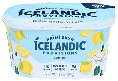 Icelandic Provisions, Yogurt Krimi Lemon, 4.4 Ounce