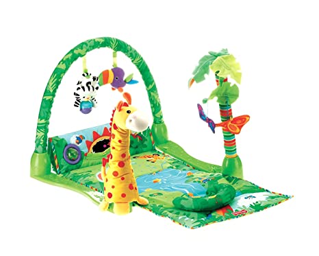 Fisher-Price Rainforest 1-2-3 Musical Gym (Discontinued by Manufacturer)