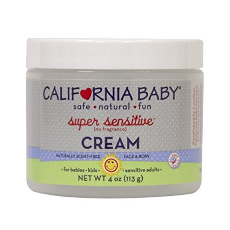 California Baby Moisturizing Cream Super Sensitive - 4 ounce