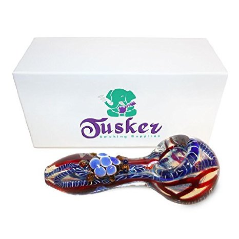 Tusker - Hand Made Glass Pipe
