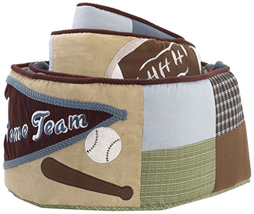 CoCaLo Crib Bumper, Sports Fan (Discontinued by Manufacturer)