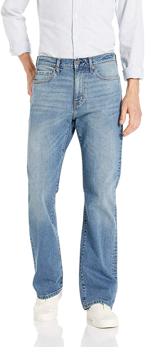 Amazon Essentials Men's Straight-fit Stretch Bootcut Jean