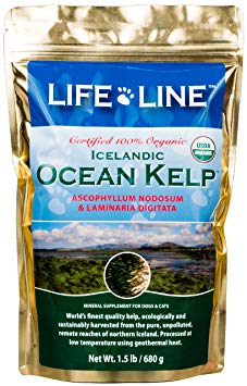 Lifeline Organic Ocean Kelp Dog and Cat Supplement, 1-1/2-Pound